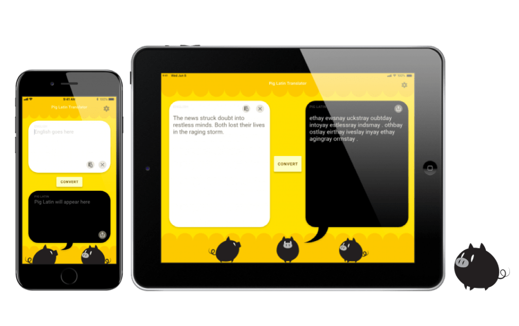 Pig Latin Translator　トップイメージ